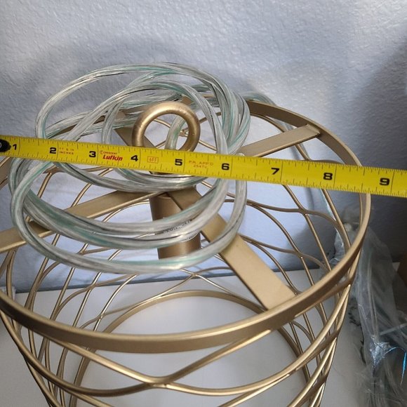 Surya  Ceiling Lighting New HIT001HIT-001 11.5" H x 9" W x 9" D - Picture 7 of 8